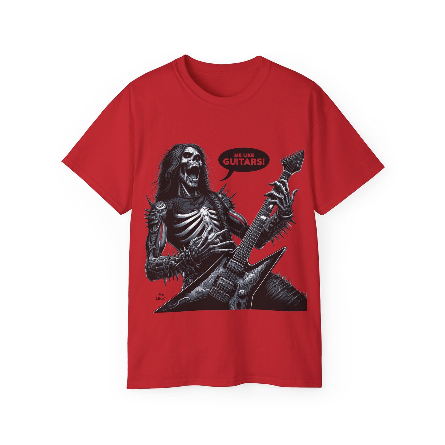 Me Like Guitars! - Unisex Ultra Cotton Tee - Heavy Metal #4