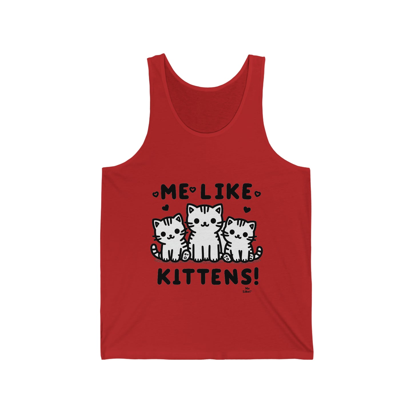 Me Like Kittens! - Unisex Jersey Tank - (#2)