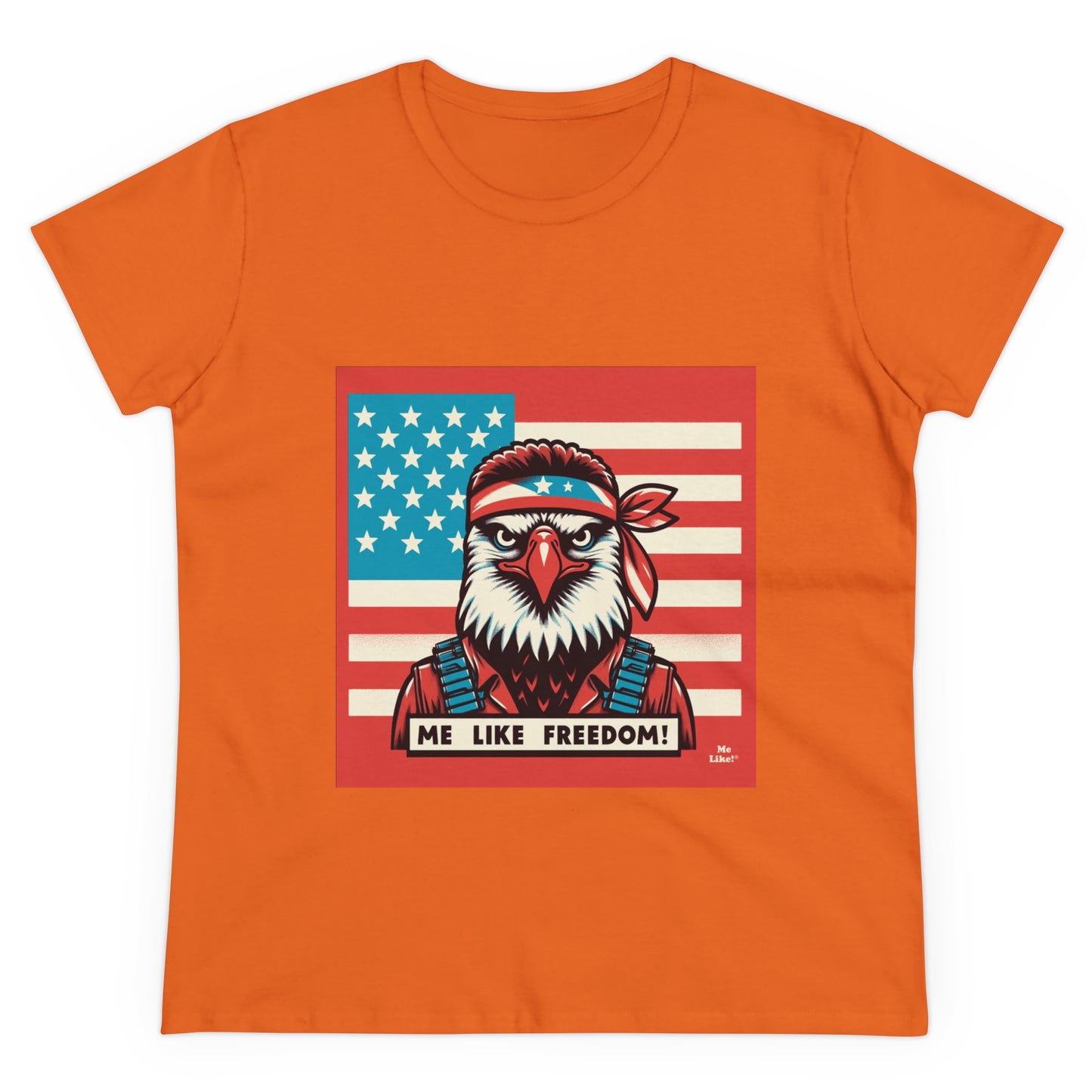 Me Like Freedom! - Women's Heavy Cotton Tee - (Freedom #3)