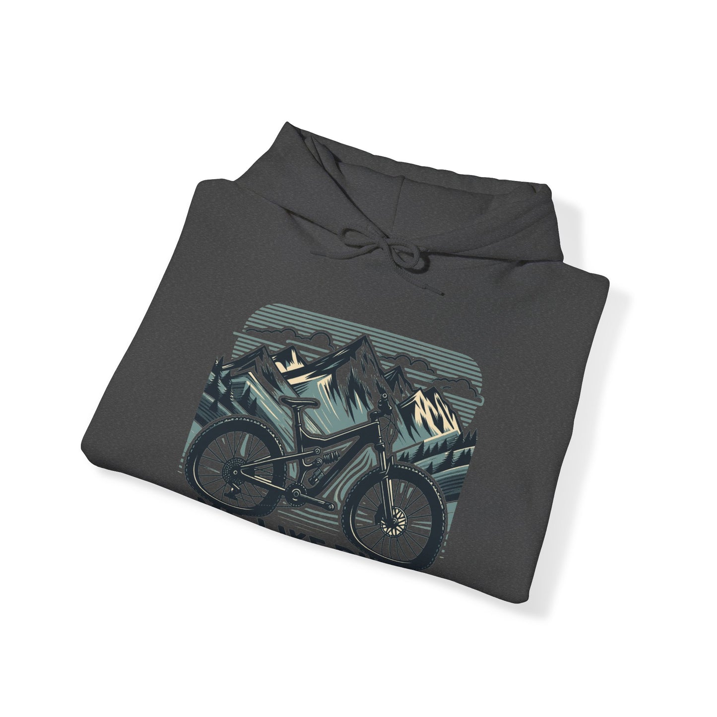 Me Like Bikes! - Unisex Heavy Blend™ Hooded Sweatshirt - (Mountain Bike #5)