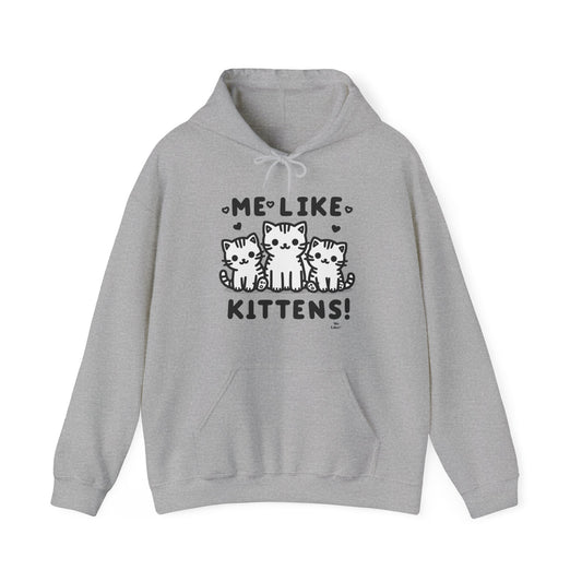 Me Like Kittens! - Unisex Heavy Blend™ Hooded Sweatshirt - (#2)