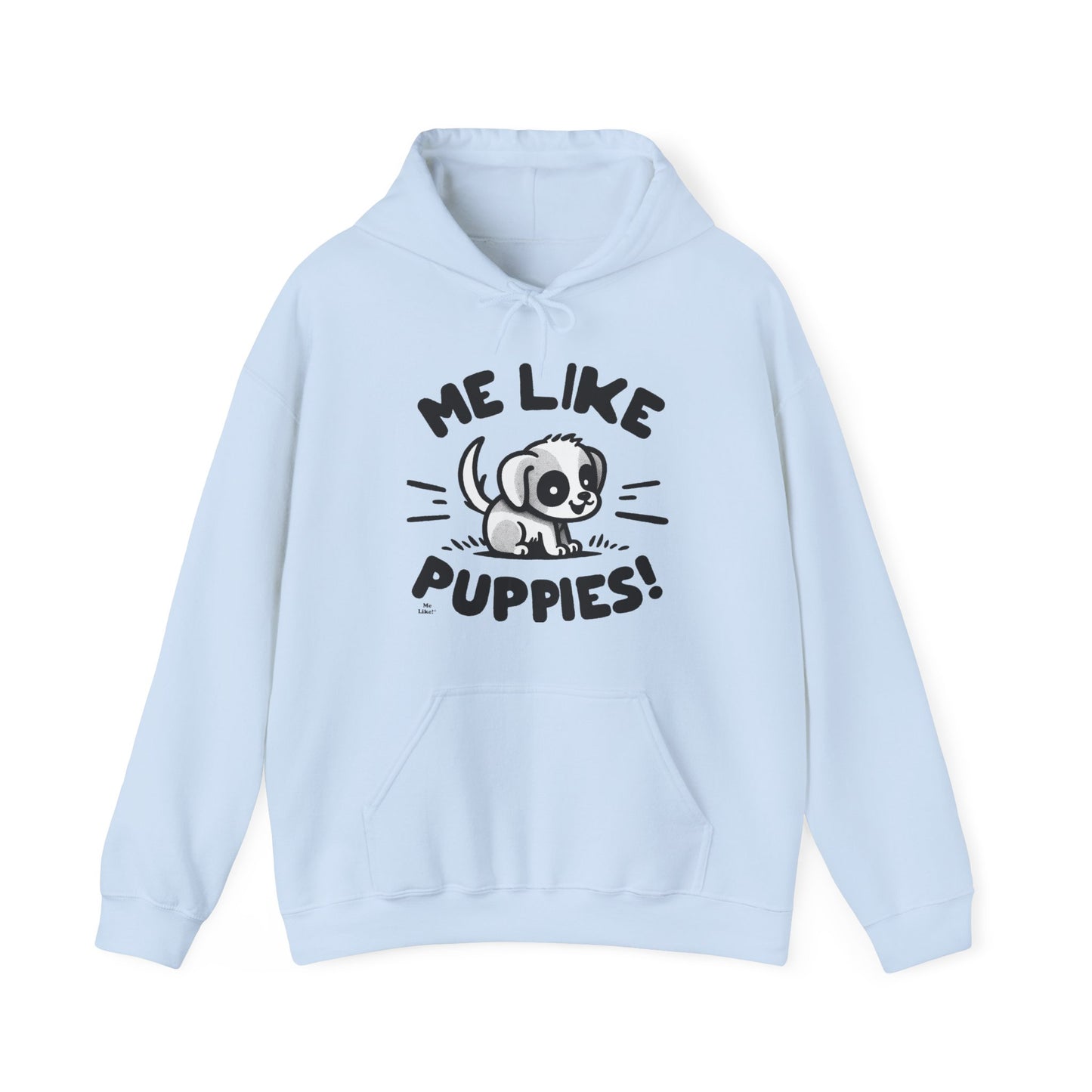 Me Like Puppies! - Unisex Heavy Blend™ Hooded Sweatshirt - (#2)