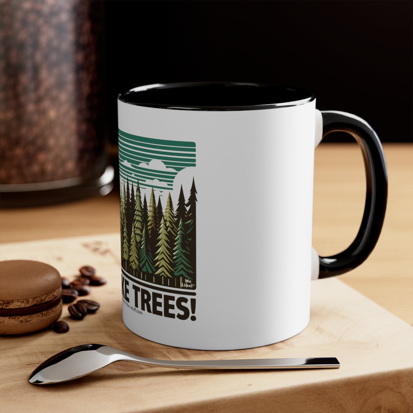 Accent Coffee Mug, 11oz - Me Like Trees! (#5)