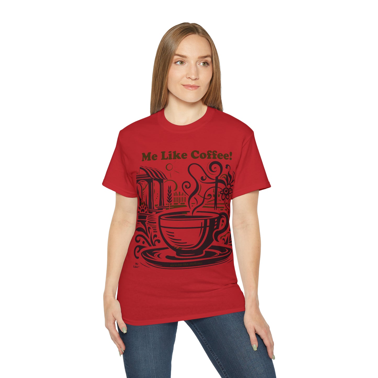 Unisex Ultra Cotton Tee - Me Like Coffee! (#3)