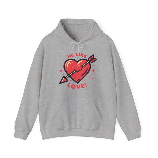 Me Like Love! - Unisex Heavy Blend™ Hooded Sweatshirt - (Love #1)