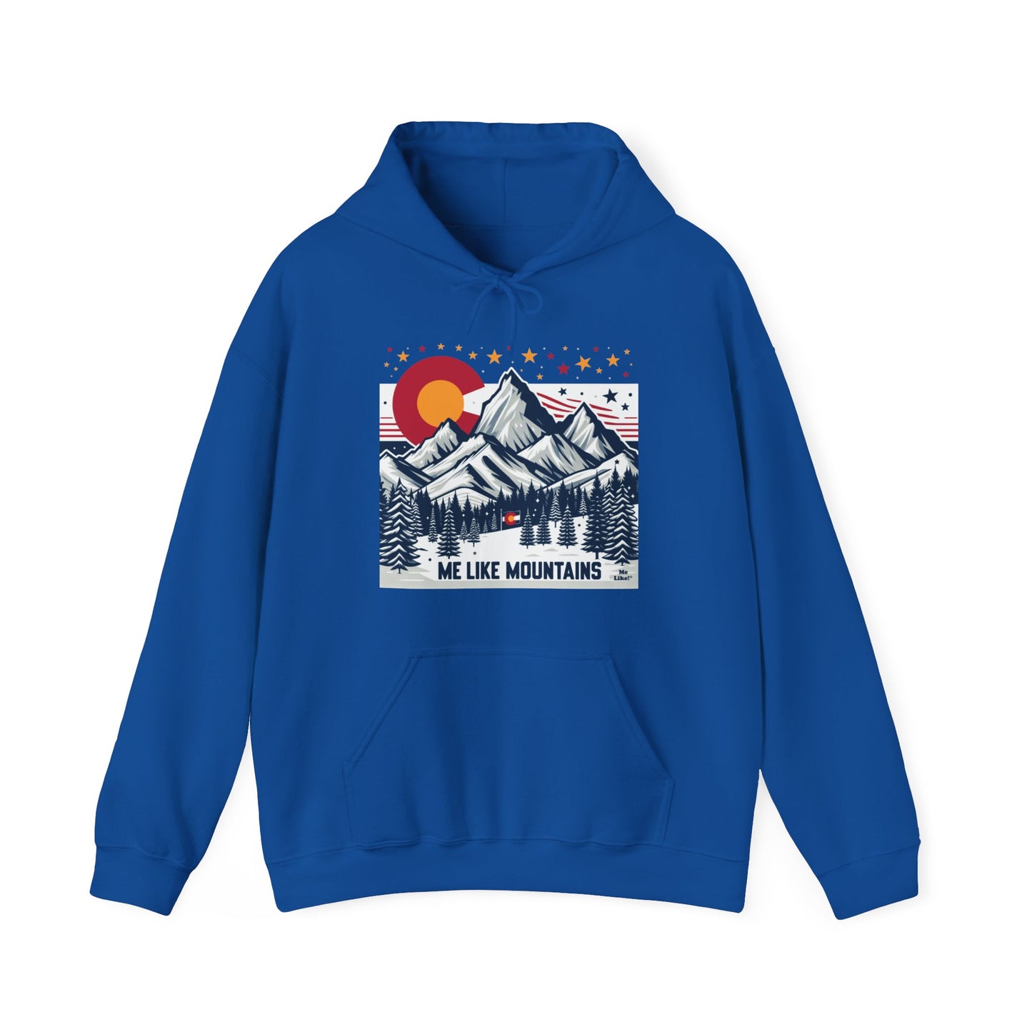 Me Like Mountains! - Unisex Heavy Blend™ Hooded Sweatshirt - (#6)