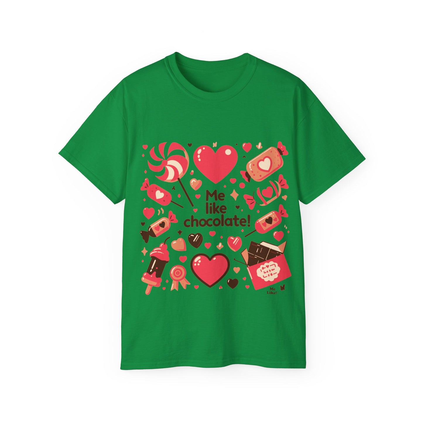 Me Like Chocolate - Unisex Ultra Cotton Tee - (Chocolate #2)