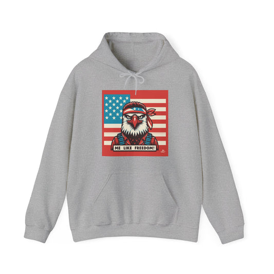 Me Like Freedom! - Unisex Heavy Blend™ Hooded Sweatshirt - (Freedom #3)