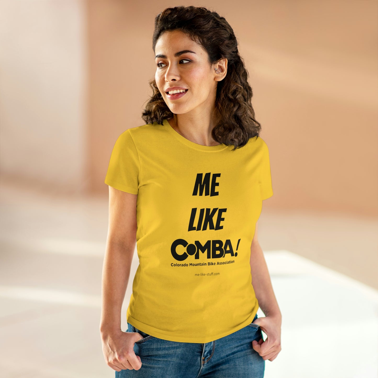 Women's Heavy Cotton Tee - Me Like COMBA!