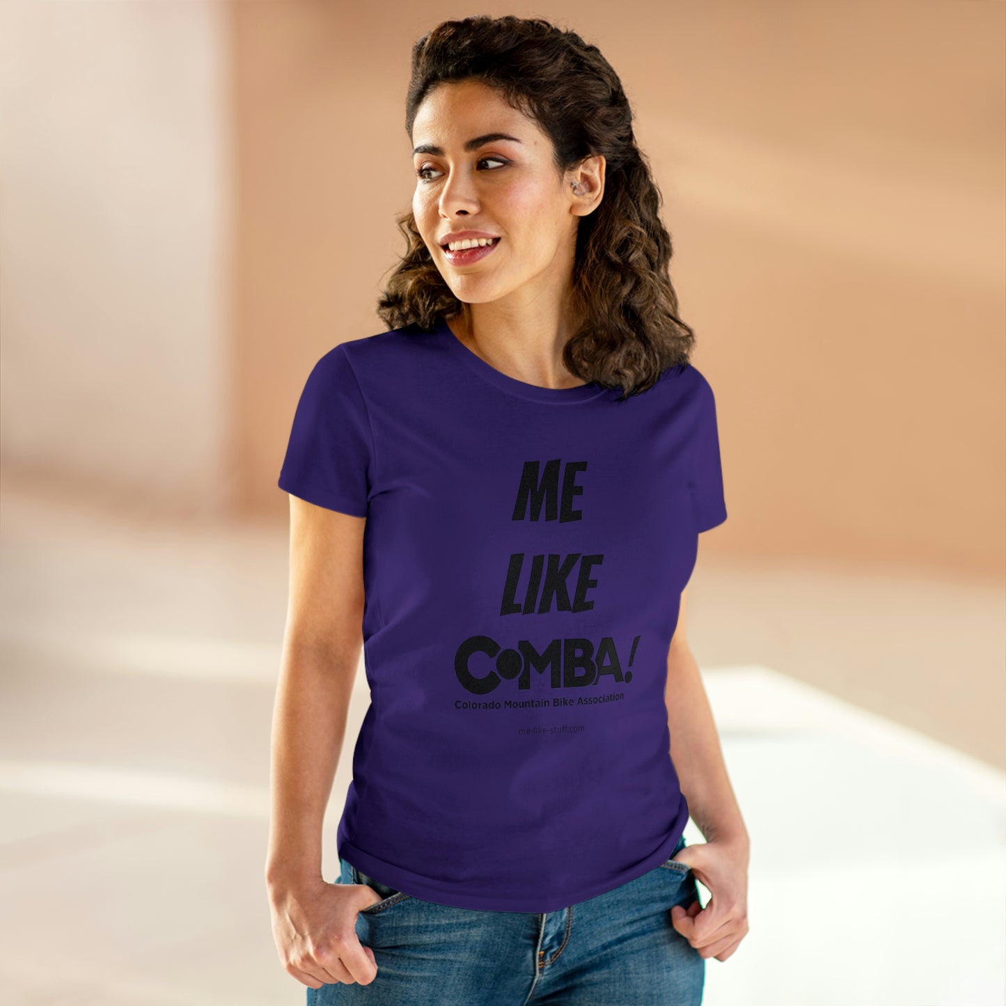 Women's Heavy Cotton Tee - Me Like COMBA!