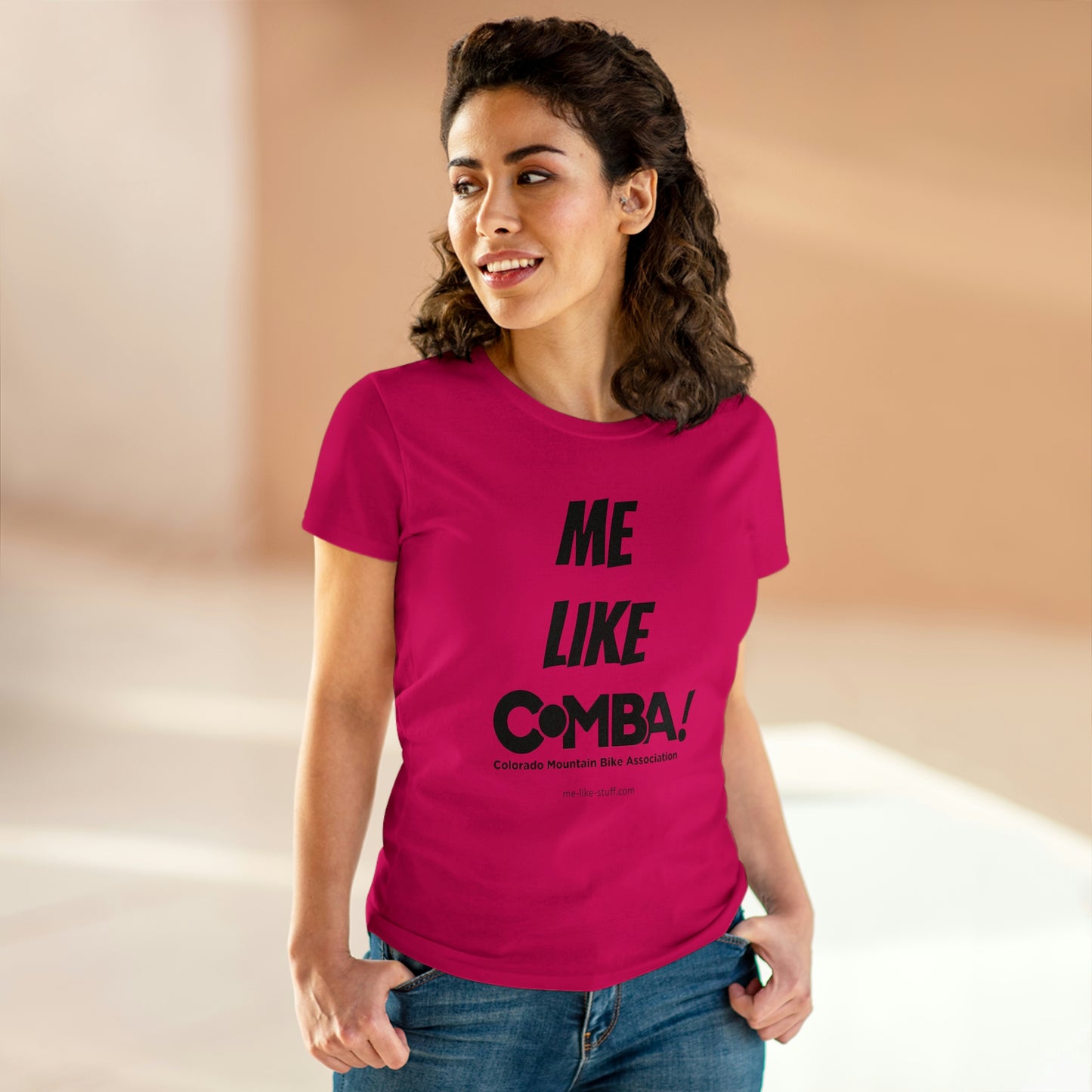 Women's Heavy Cotton Tee - Me Like COMBA!