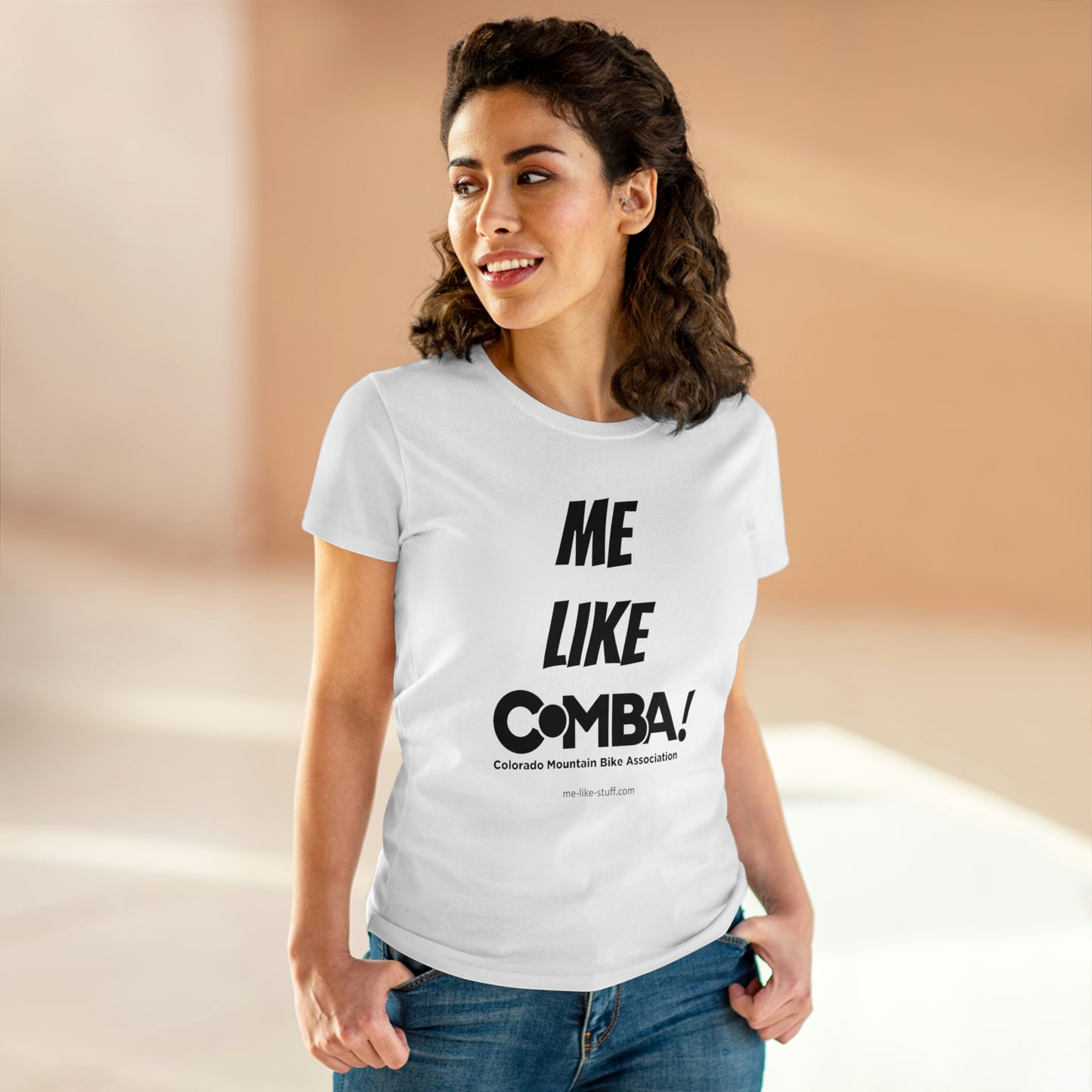 Women's Heavy Cotton Tee - Me Like COMBA!