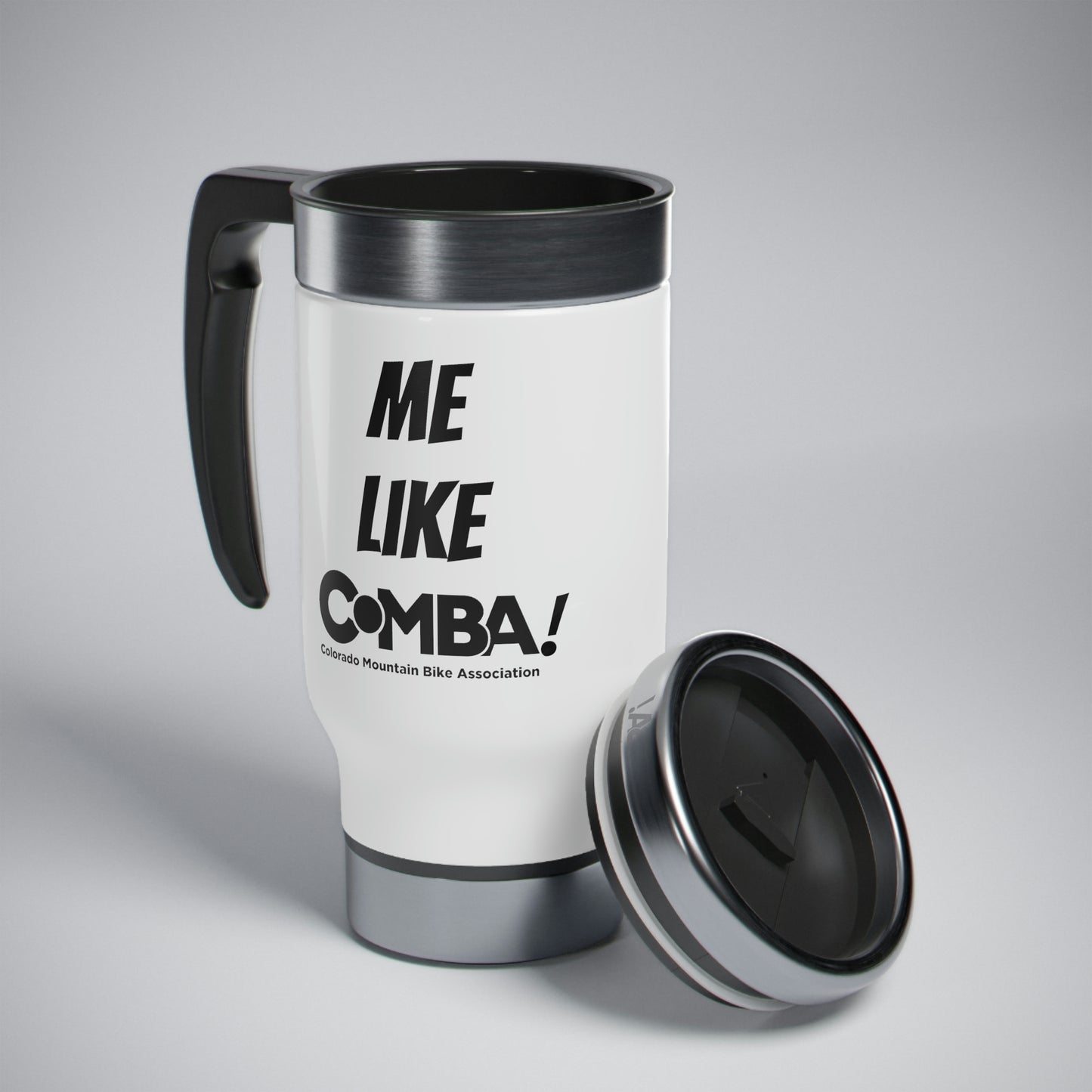 Stainless Steel Travel Mug - Me Like COMBA!