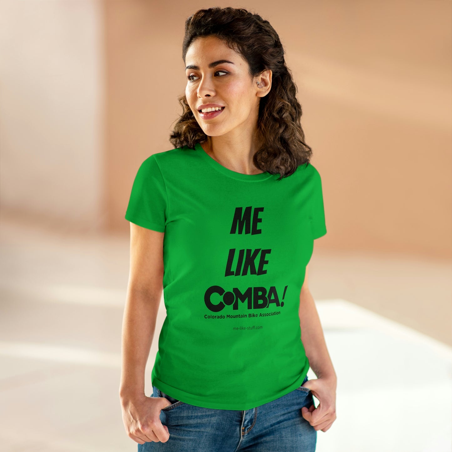 Women's Heavy Cotton Tee - Me Like COMBA!