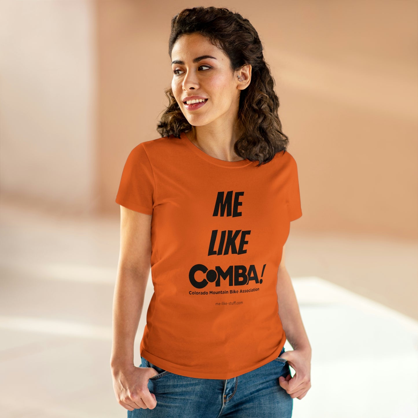 Women's Heavy Cotton Tee - Me Like COMBA!