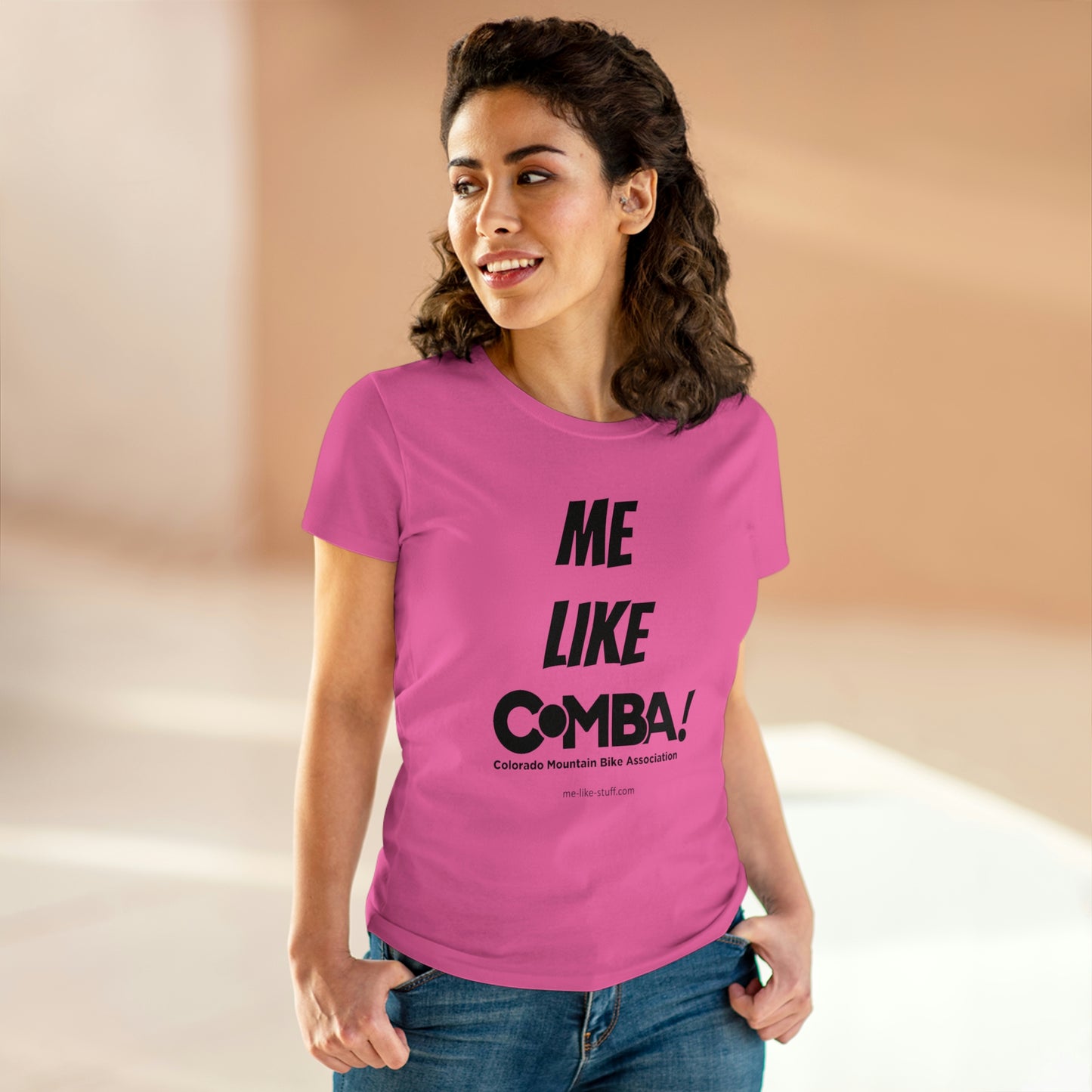 Women's Heavy Cotton Tee - Me Like COMBA!