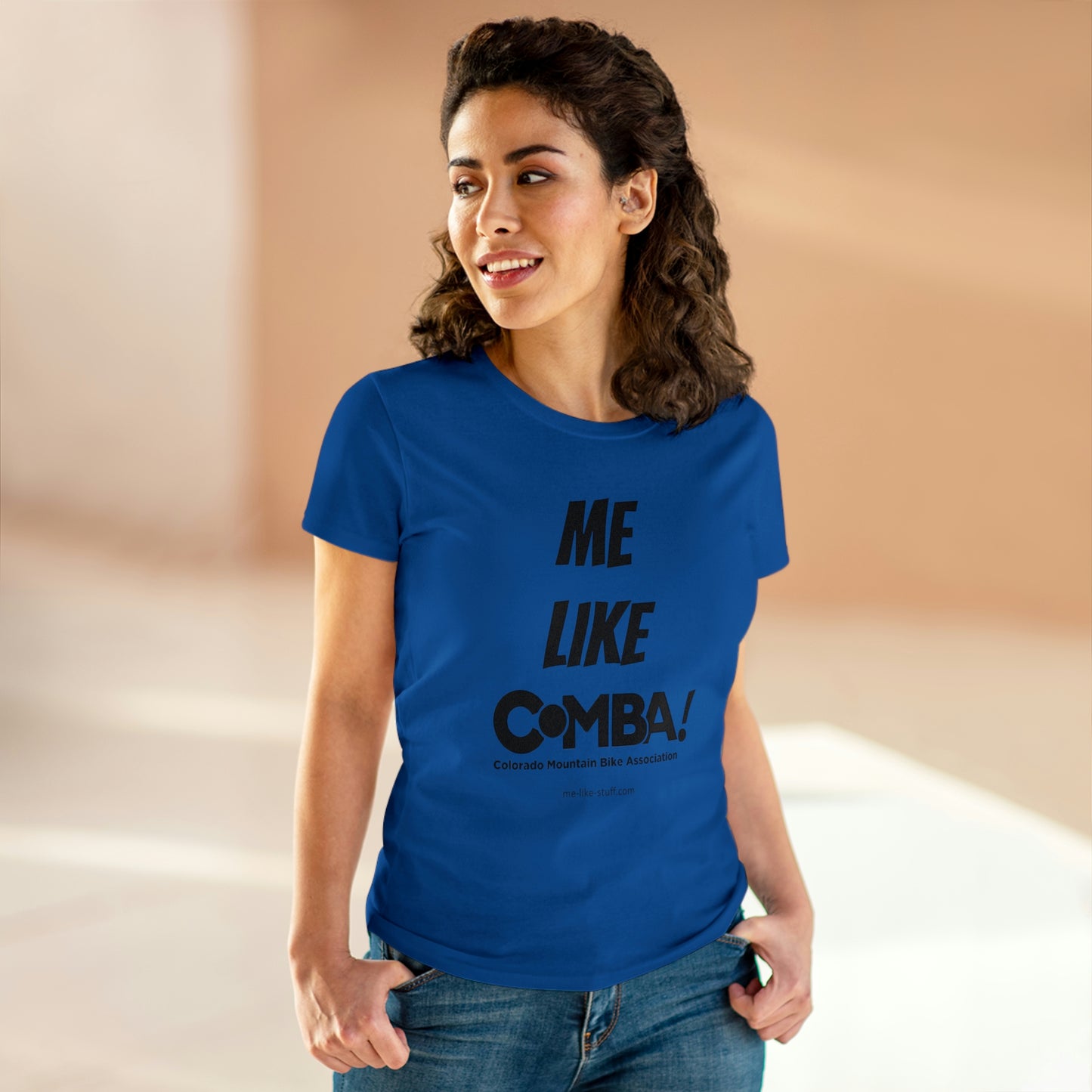 Women's Heavy Cotton Tee - Me Like COMBA!