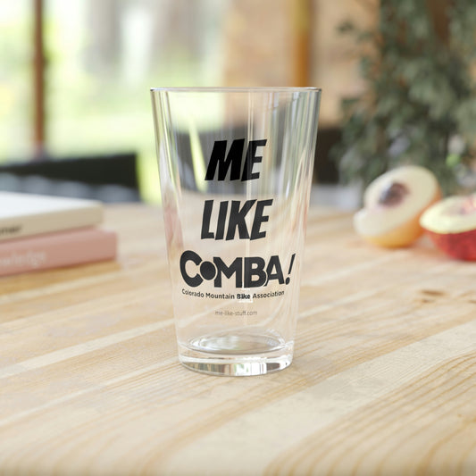 Pint Glass, 16oz - Me Like COMBA!