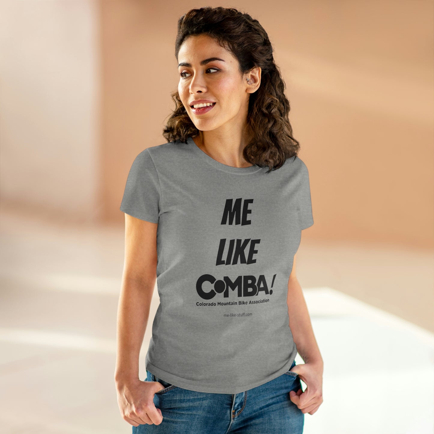 Women's Heavy Cotton Tee - Me Like COMBA!