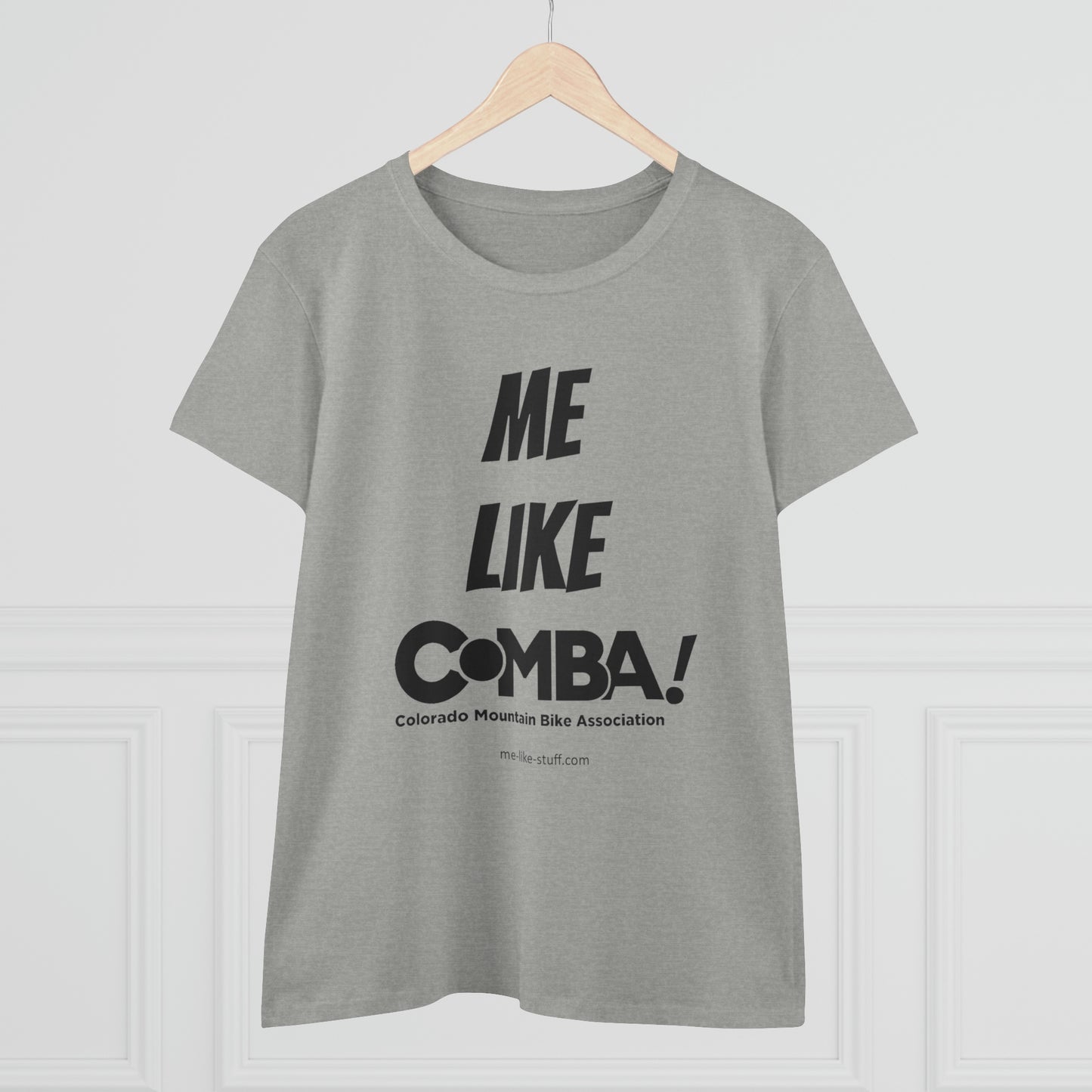 Women's Heavy Cotton Tee - Me Like COMBA!